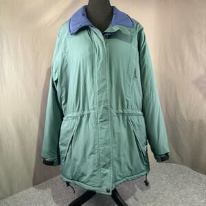 Vintage MEC Jacket Men’s XL Winter Parka 90s Insulated Gorpcore Polyfill Green